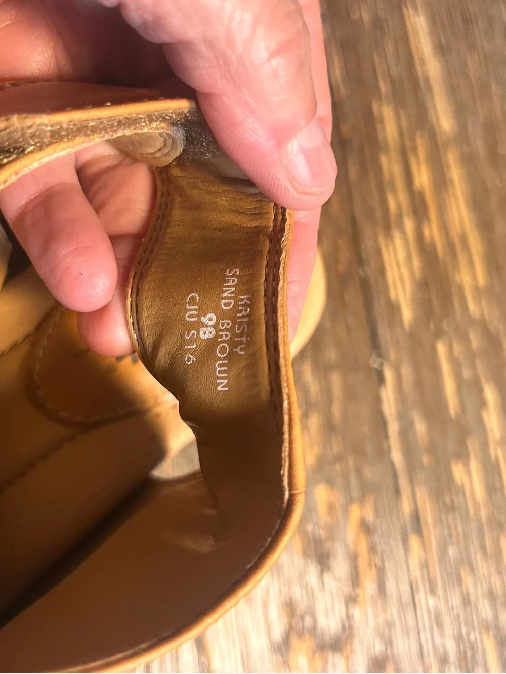Earth leather Slingback sandal booties size 9b